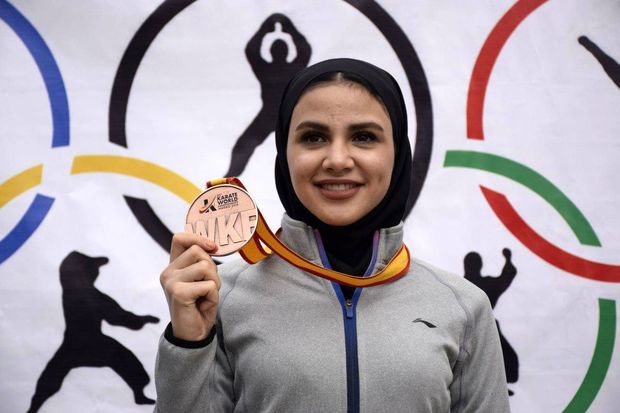 بهمنیار اولین بانوی المپیکی تاریخ ورزش گیلان