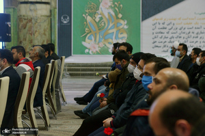 مراسم میلاد حضرت زهرا (س) و امام خمینی (ره) با حضور کارکنان بهشت زهرا