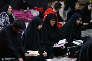 احیای شب بیست و یکم ماه رمضان در گلزار شهدای بهشت زهرا (س)