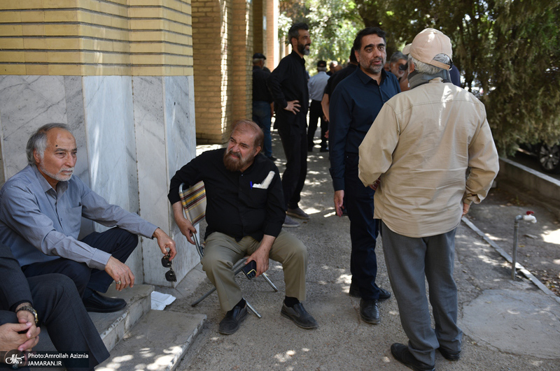 مراسم تشییع و خاکسپاری حاج محسن امین‌زاده