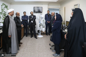 بازدید رییس موسسه تنظیم و نشر آثار امام خمینی (ره) از خبرگزاری ایسنا