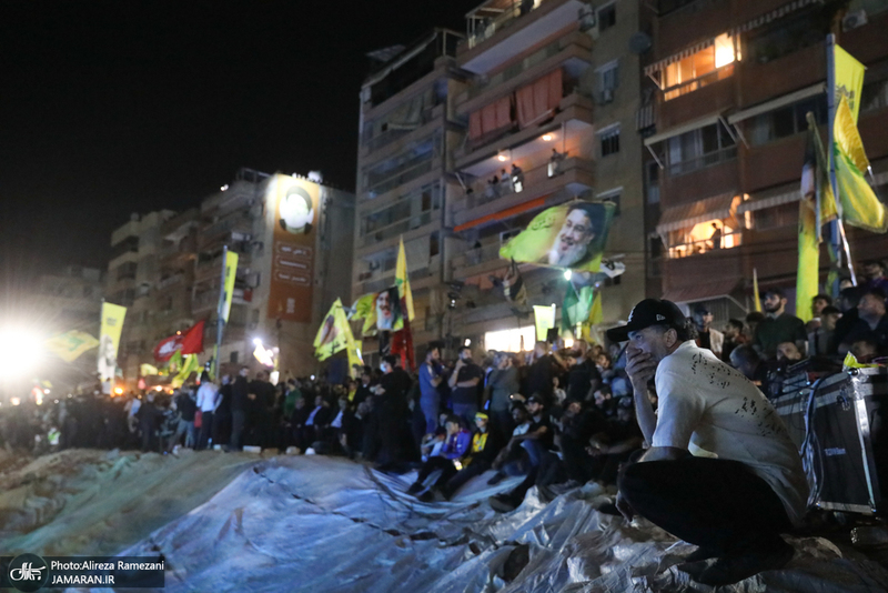 مراسم شب شهادت سید حسن نصرالله