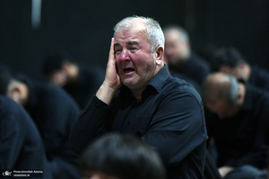 مراسم عزاداری ظهر عاشورا در حرم مطهر امام خمینی