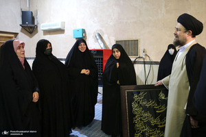 مراسم جشن میلاد امام حسین (ع) و روز پاسدار در حسینیه جماران‎‎