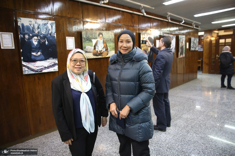 بازدید محمد بن سیو وزیر کشاورزی  و امنیت غذایی کشور مالزی از  بیت امام خمینی (س) در جماران