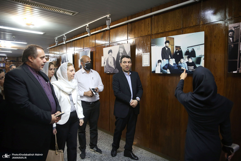 بازدید «لبانه مشوح» وزیر فرهنگ سوریه از جماران