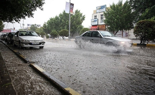 باران های رگباری به مازندران باز می گردد