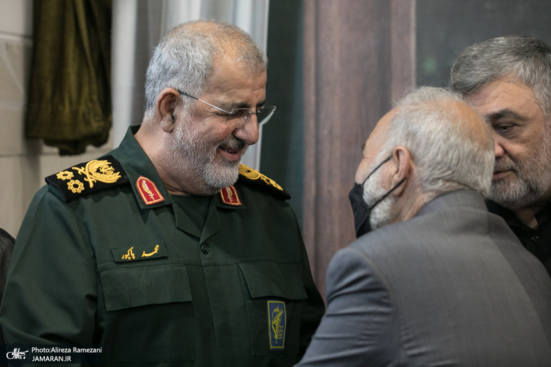 مراسم چهلمین روز شهادت سپهبد حسین سلامی