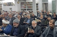 مراسم احیای شب بیست و سوم ماه رمضان در دفتر حضرت آیت الله العظمی صانعی + تصاویر