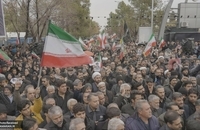 تشییع پیکر دو شهید نیروی هوایی ارتش و نیروی دریایی سپاه در سیرجان  (9)