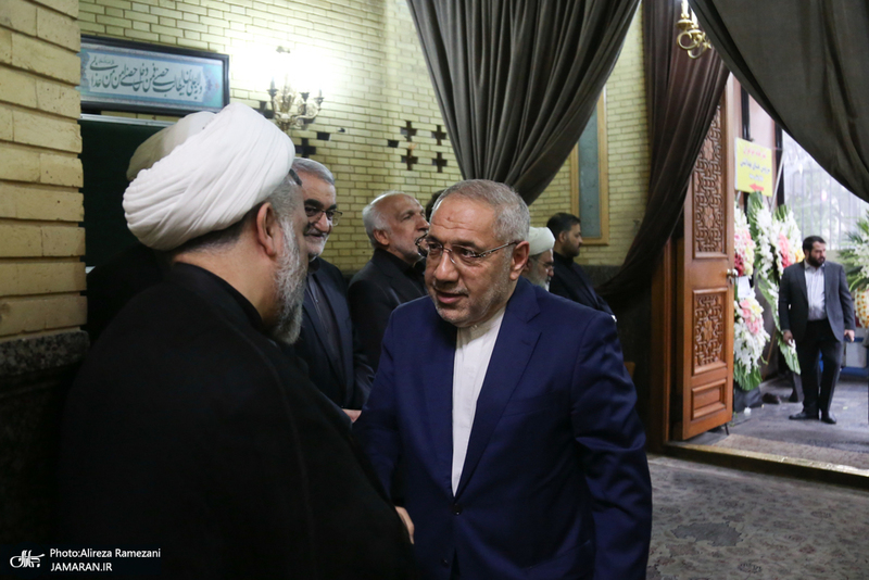 مرسم ختم مرحومه حاجیه خانم صدیقه بروجردی