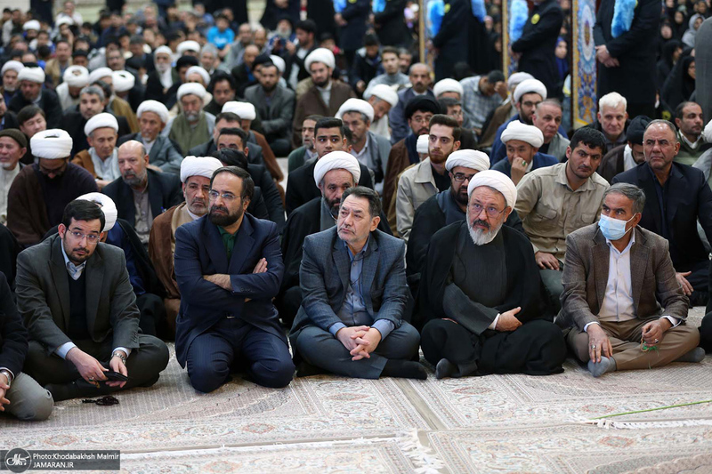 مراسم چهاردهمین سالگرد رحلت همسر امام خمینی و سی‌امین سالگرد ارتحال مرحوم حاج سیداحمد خمینی (ره)