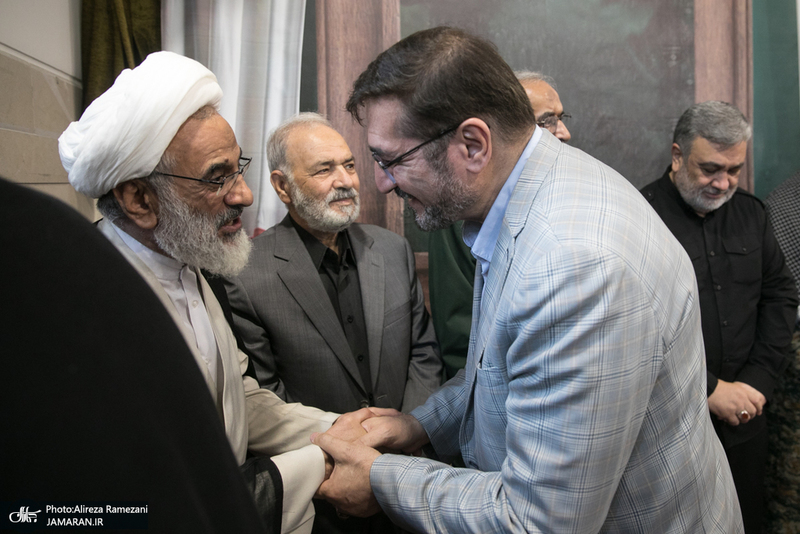 مراسم چهلمین روز شهادت سپهبد حسین سلامی