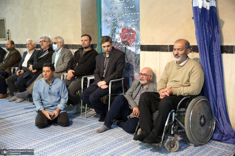 مراسم سی و سومین سالگرد شهدای گردان علی اکبر (ع) در حسینیه جماران‎‎