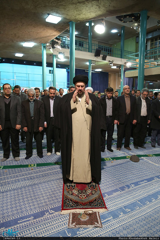 دیدار استاندار و جمعی از مدیران استان تهران با سید حسن خمینی