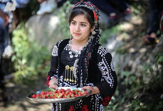 نوعروس کردستان در پی ماه عسل