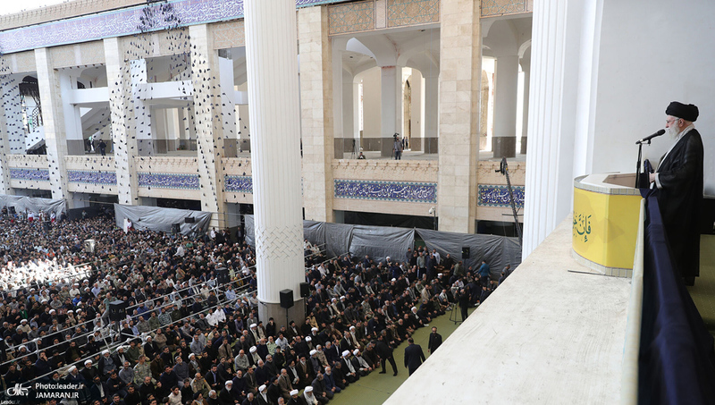 اقامه نماز جمعه تهران به امامت رهبر معظم انقلاب