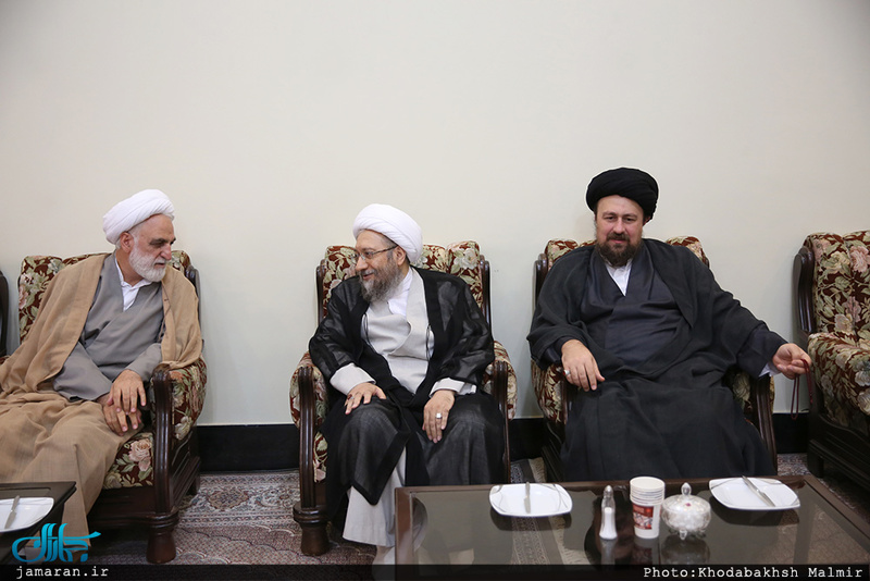 حاشیه تجدید میثاق مسئولان عالی قضایی با آرمان های حضرت امام(س) 