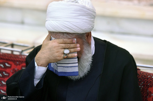 سومین شب عزاداری حضرت اباعبدالله الحسین (ع) در حرم امام خمینی