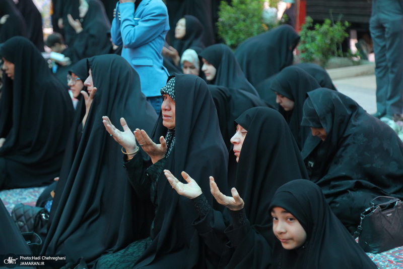 مراسم تحویل سال نو در گلزار شهدای قم‎