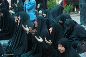 مراسم تحویل سال نو در گلزار شهدای قم‎