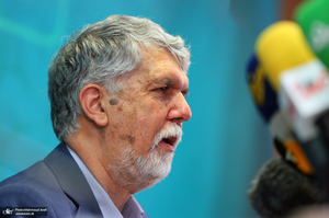 نشست خبری وزیر فرهنگ و ارشاد اسلامی / سید عباس صالحی