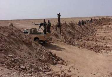 ارتش عراق اردوگاه مخفی داعشی ها در شمال بعقوبه عراق را منهدم کرد 