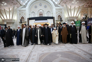 تجدید میثاق هیأت رئیسه و اعضای مجلس خبرگان رهبری با آرمان های امام خمینی(س)