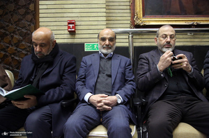 مراسم ترحیم مادر محمد شریعتمداری