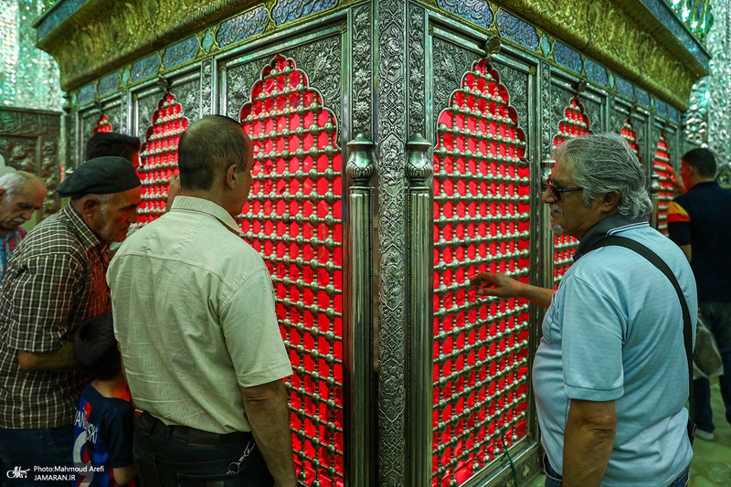 مراسم دعای عرفه در حرم مطهر امامزاده صالح (ع) تجریش