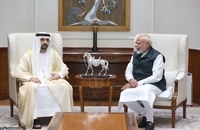 ولیعهد دبی به هند رفت (6)