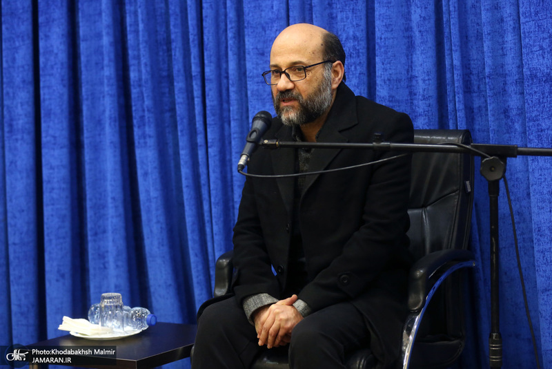 دیدار رئیس سازمان اسناد و کتابخانه ملی ، معاونین ومدیران با سید حسن خمینی