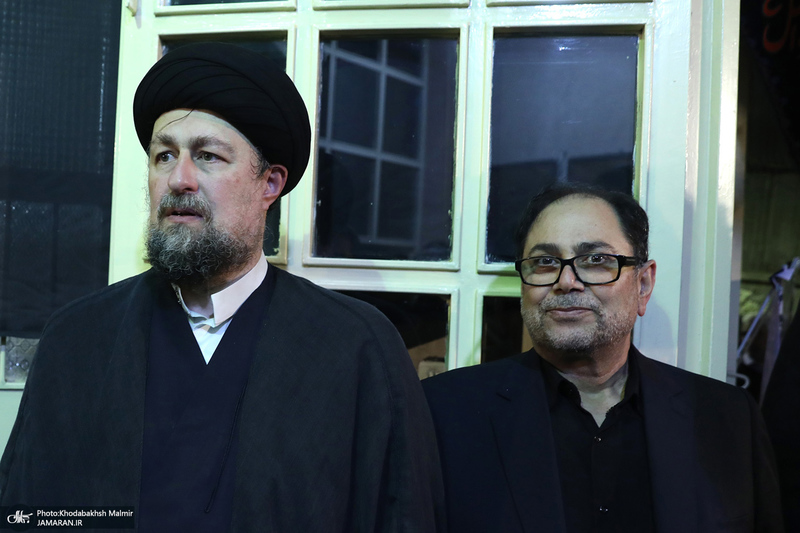 مراسم بزرگداشت همسر آیت الله موسوی بجنوردی (ره) در حسینیه شماره یک جماران-4