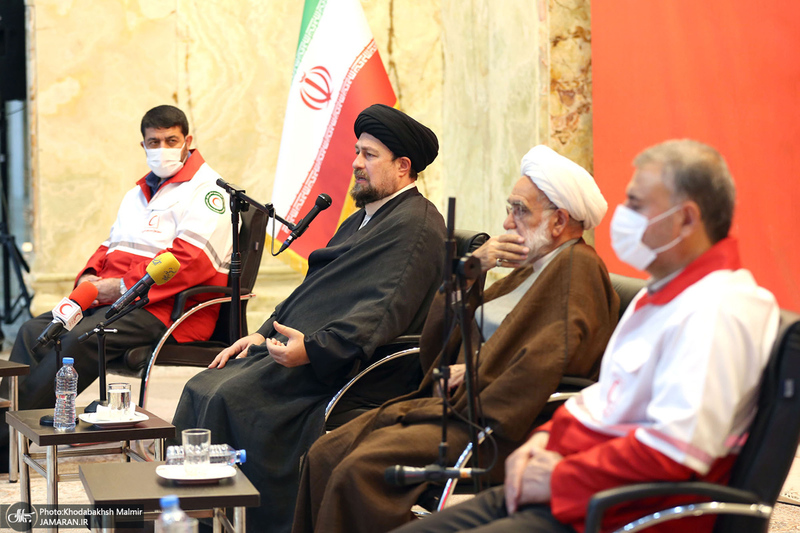 تجدید میثاق اعضا و مسئولان هلال‌احمر با آرمان‌های امام خمینی (س)