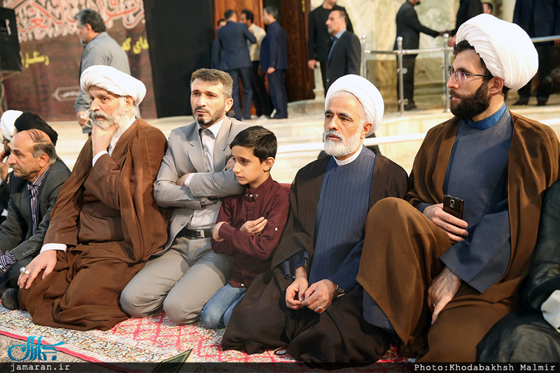 مراسم احیاء شب بیست و یکم ماه مبارک رمضان درحرم مطهر امام خمینی (س) /2