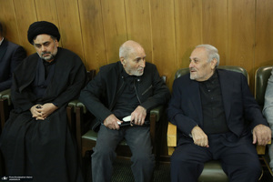 مراسم چهلمین روز درگذشت آیت الله بجنوردی در دائره المعارف بزرگ اسلامی - 1