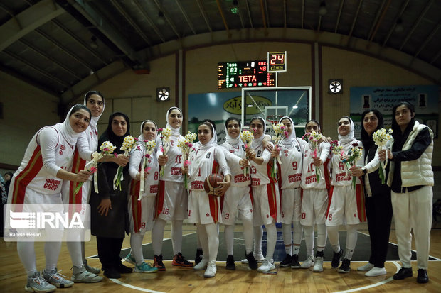 تیم بسکتبال دختران گرگان راهی نیمه‌نهایی لیگ برتر شد