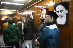 بازدید جمعی از شرکت کنندگان چهلمین دوره مسابقات بین المللی قرآن کریم از جماران