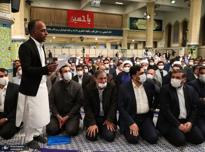 دیدار شاعران و اساتید ادبیات فارسی با رهبر معظم انقلاب
