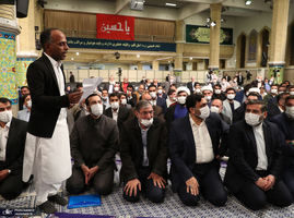 دیدار شاعران و اساتید ادبیات فارسی با رهبر معظم انقلاب