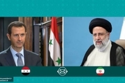 پیام رئیسی به بشار اسد: نظم جهانی و منطقه‌ای به نفع ملت‌های آزاده و مستقل ما در حال رقم خوردن است