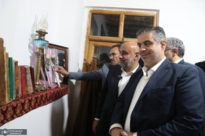 حضور وزیر کار در بیت تاریخی امام در خمین