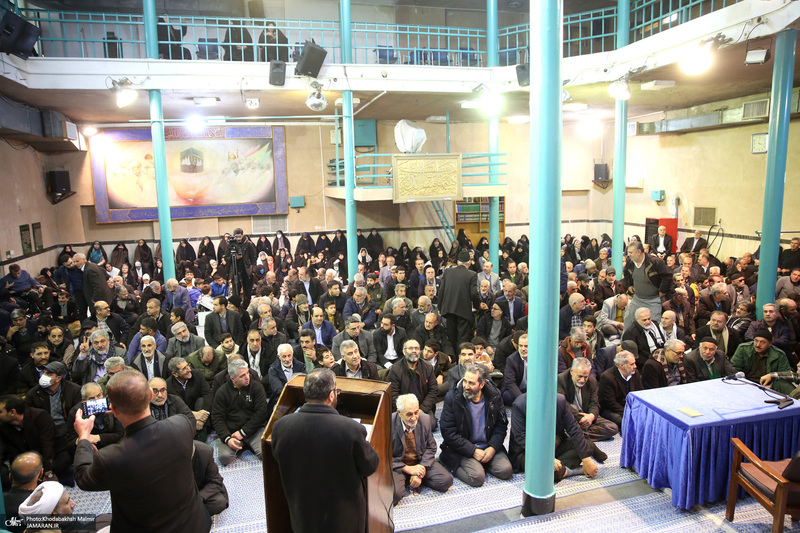 مراسم سی و پنجمین سالگرد گردان علی اکبر (ع) در حسینیه جماران