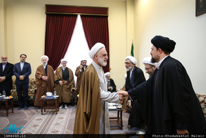 حاشیه تجدید میثاق مسئولان عالی قضایی با آرمان های حضرت امام(س) 