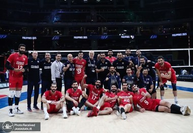 گزارش تصویری از بازی ایران و تونس در والیبال قهرمانی جهان