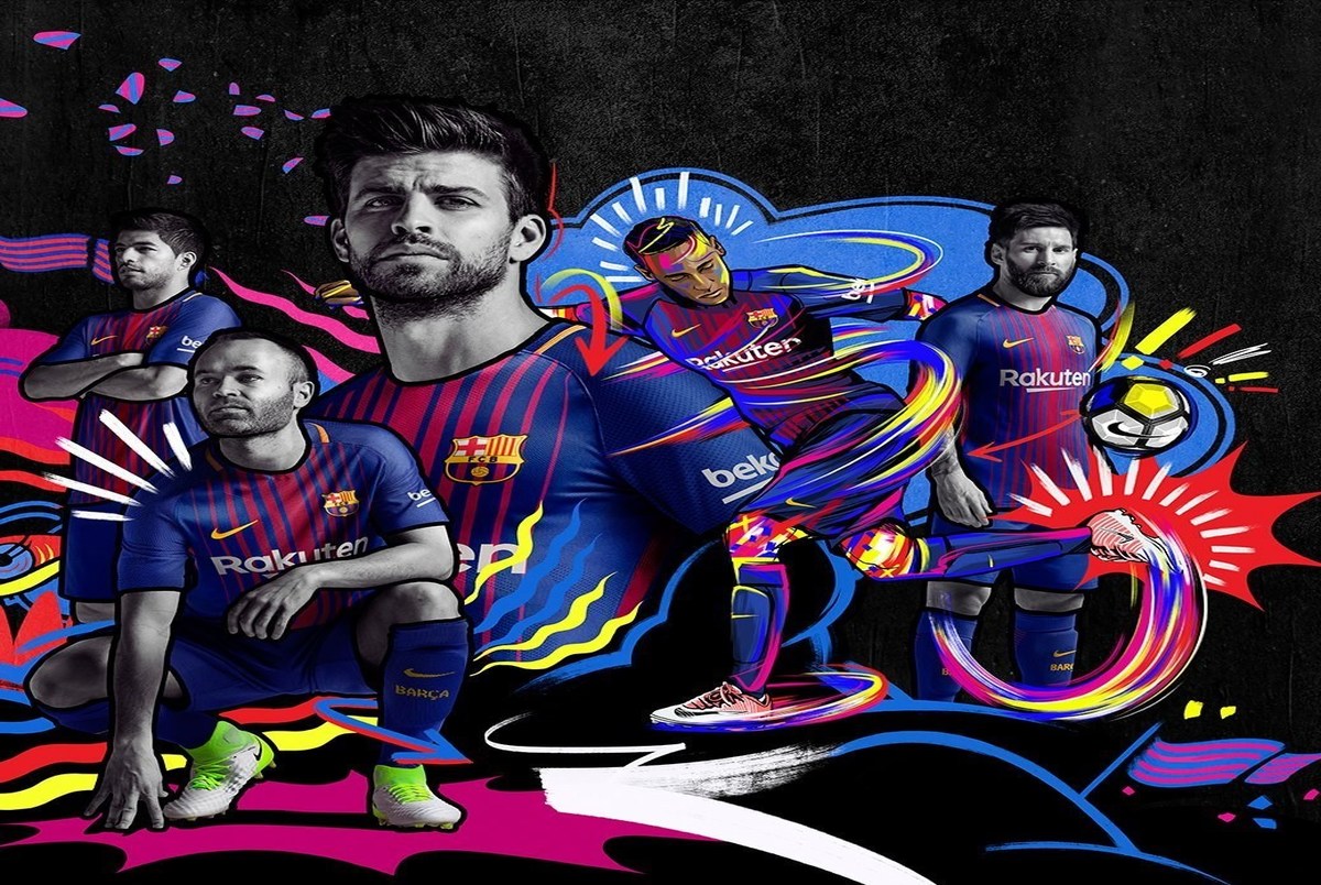 رونمایی از پیراهن بارسلونا برای فصل آینده