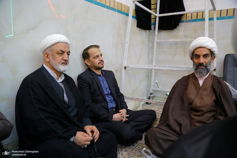 مراسم ختم همسر شهید آیت الله سید مصطفی خمینی (ره) -1