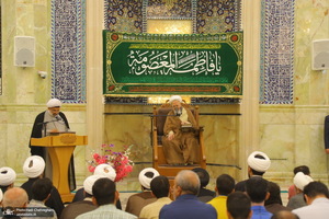 تقدیر از آیت الله العظمی جوادی آملی به‌مناسبت روز معلم‎