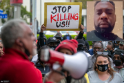 مرگ یک مرد سیاه ‌پوست دیگر به دست پلیس آمریکا معترضان را به خیابان ها کشاند+ تصاویر