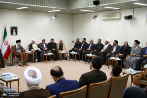 دیدار اعضای ستاد کنگره شهدای استان هرمزگان با رهبر معظم انقلاب